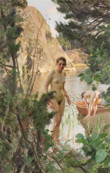 Svenska: Jollen, Anders Zorn